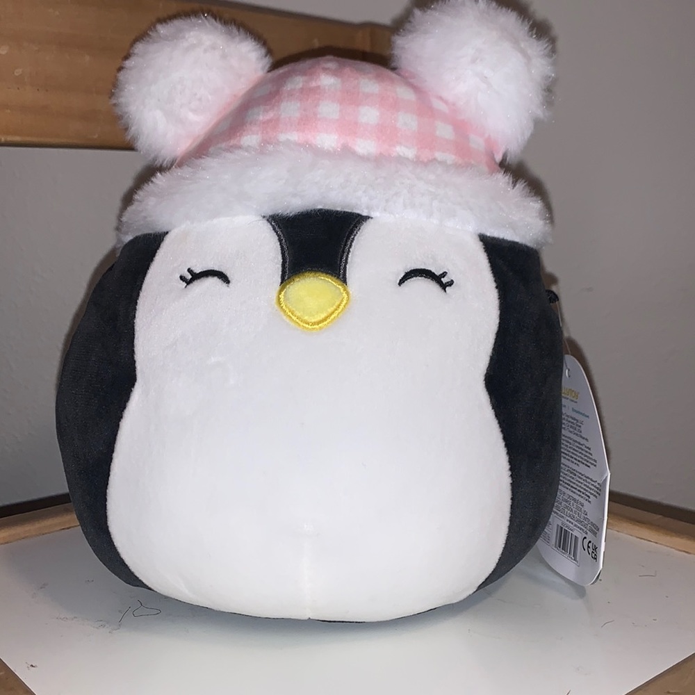 penguin squishmallow, christmas edition